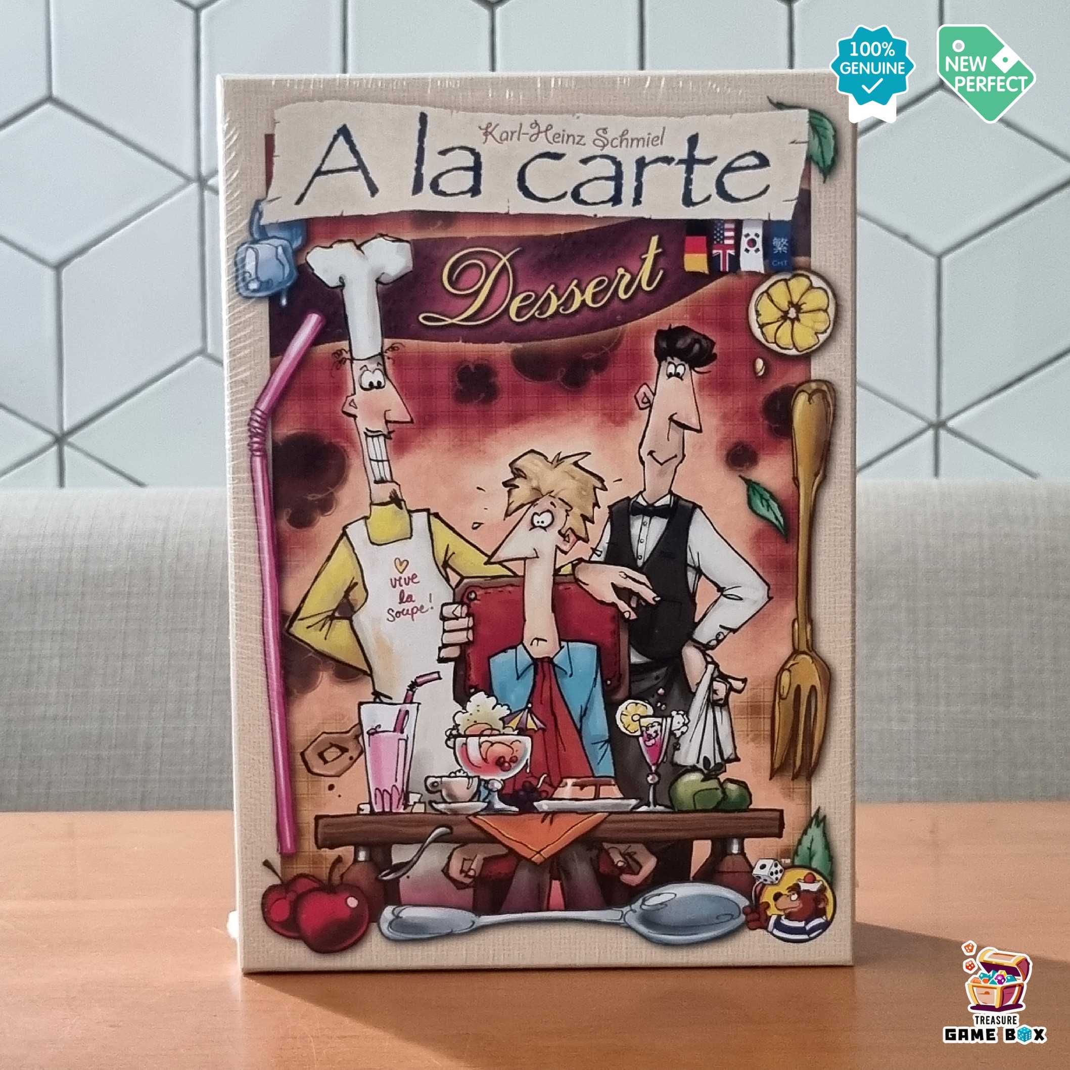 A La Carte Dessert expansion (ENG) [Board Game แท้]