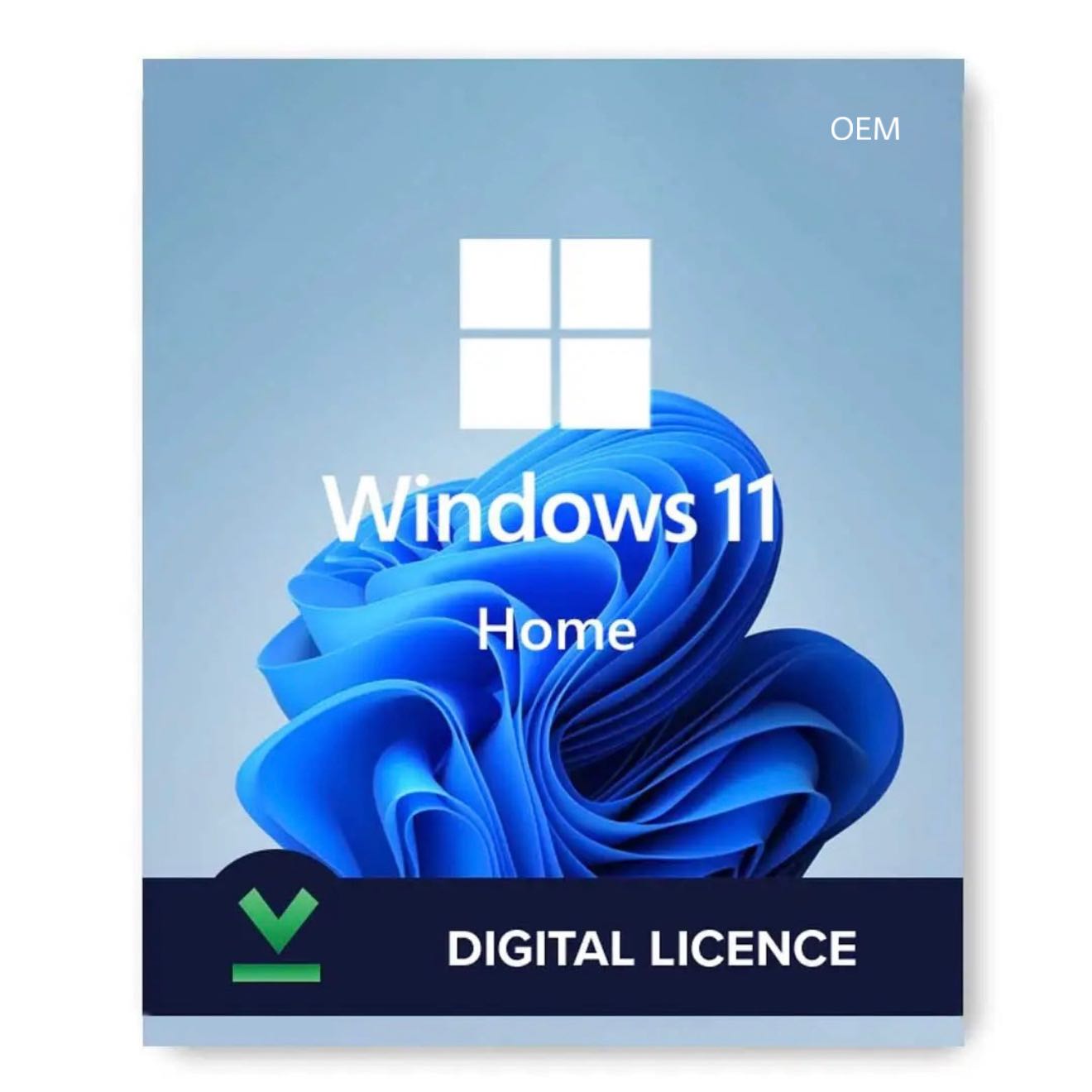 Windows 11 Home [OEM] ฝังบอร์ด License Product Key (ส่งทางแชท)