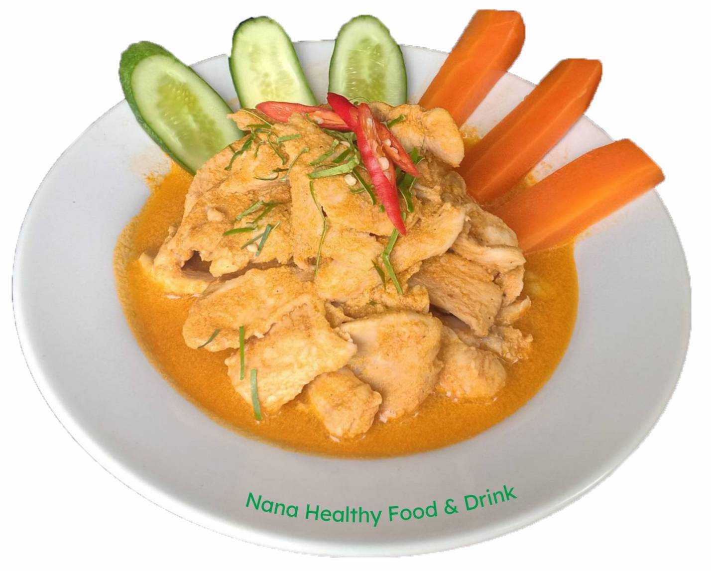พะแนง​ อกไก่นุ่ม / Panang Curry With Chicken Breast