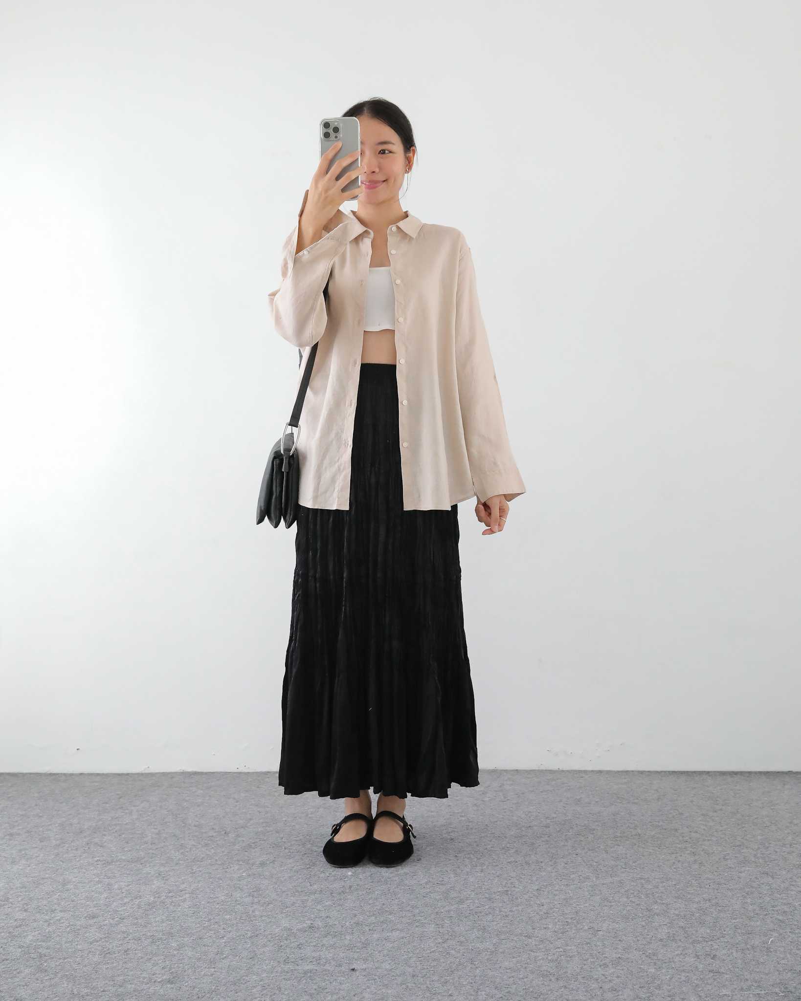 LAVENDER SHIRT(4) 08 [เสื้อ] UNIQLO (XXL)