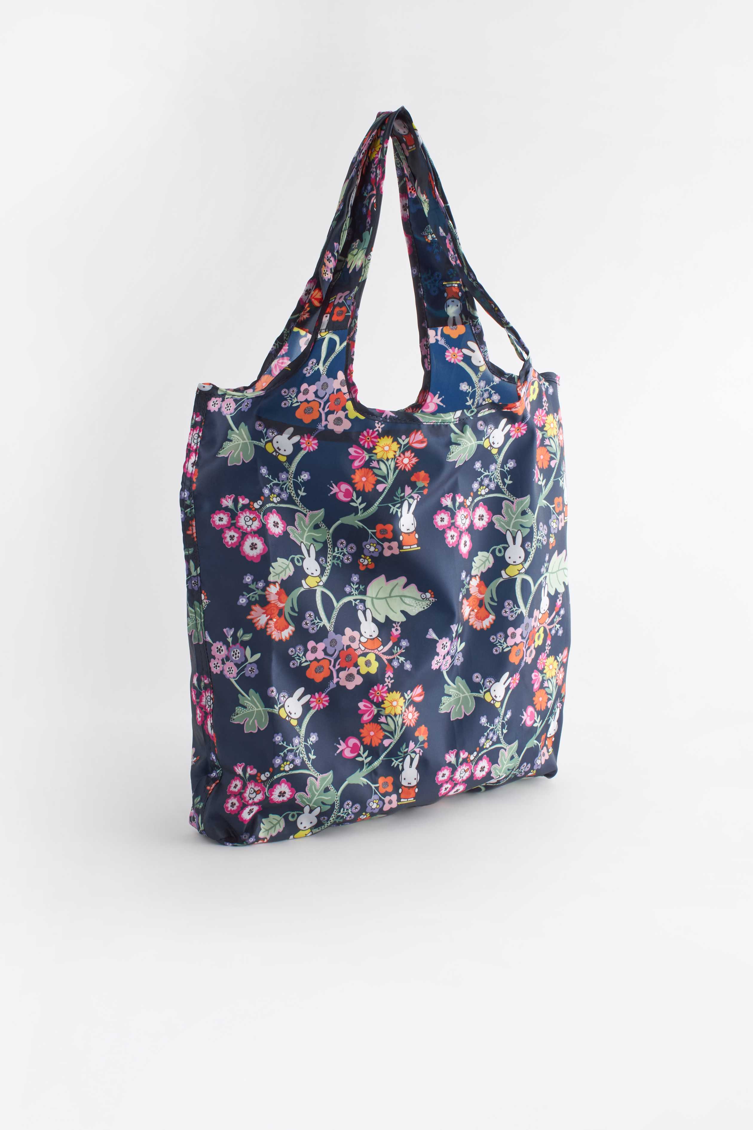 Foldaway Shopper Miffy Botanical