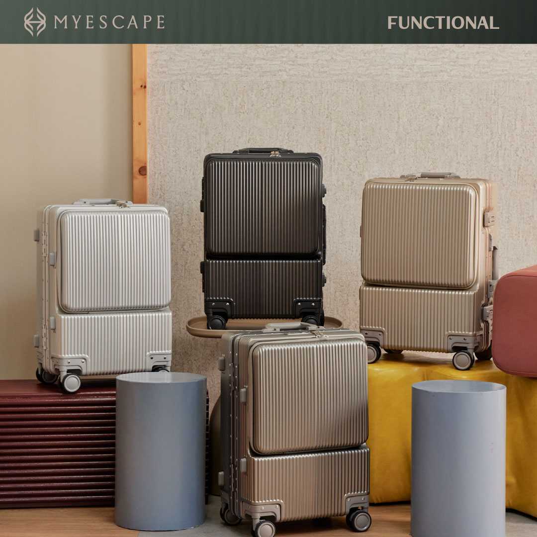 [ลดล้างสต็อกสินค้ามีตำหนิ‼️]กระเป๋าเดินทาง MY ESCAPE รุ่น Functional [ไม่มีการรับประกัน]