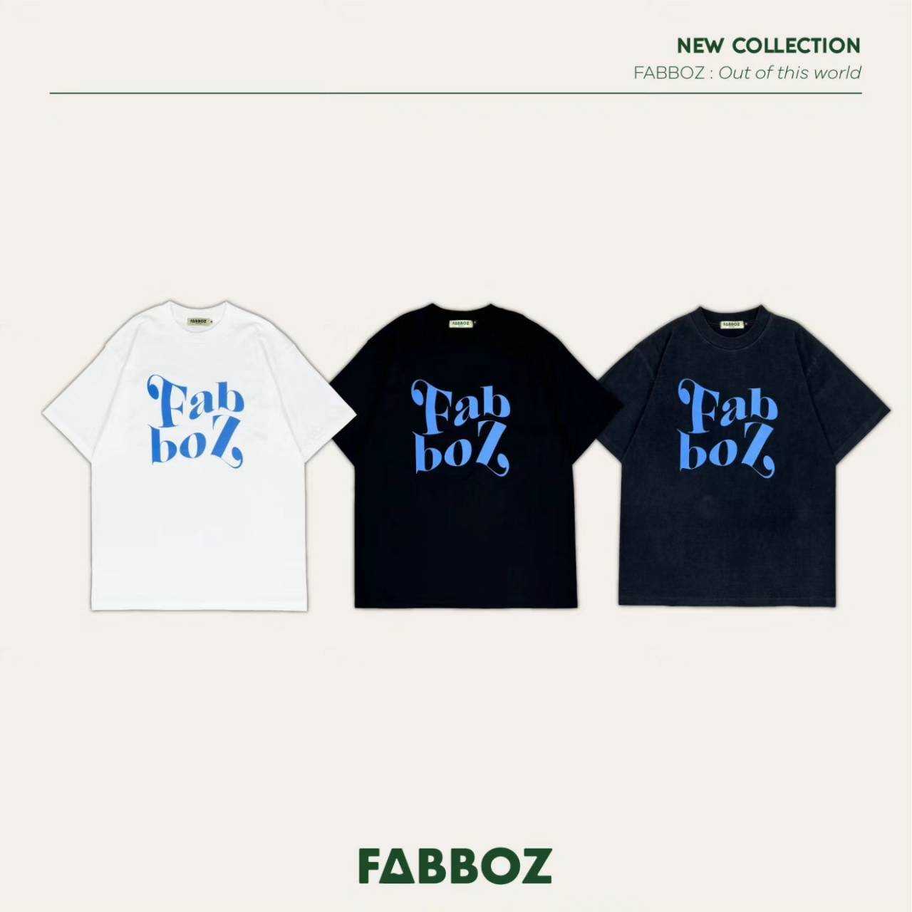 FABBOZ Oversized Out of this  FABBOZ