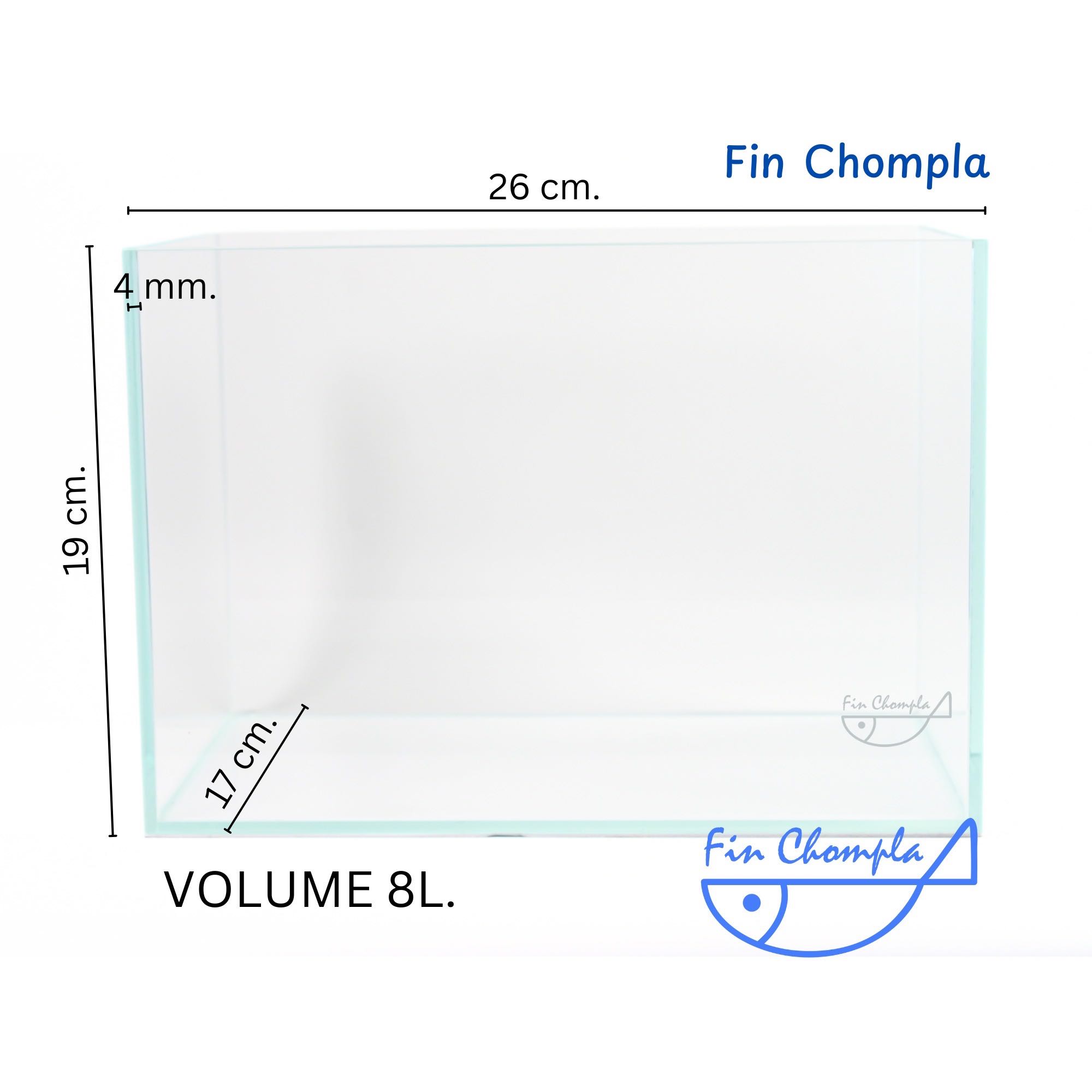Super Clear Tank 26X 17X19 cm