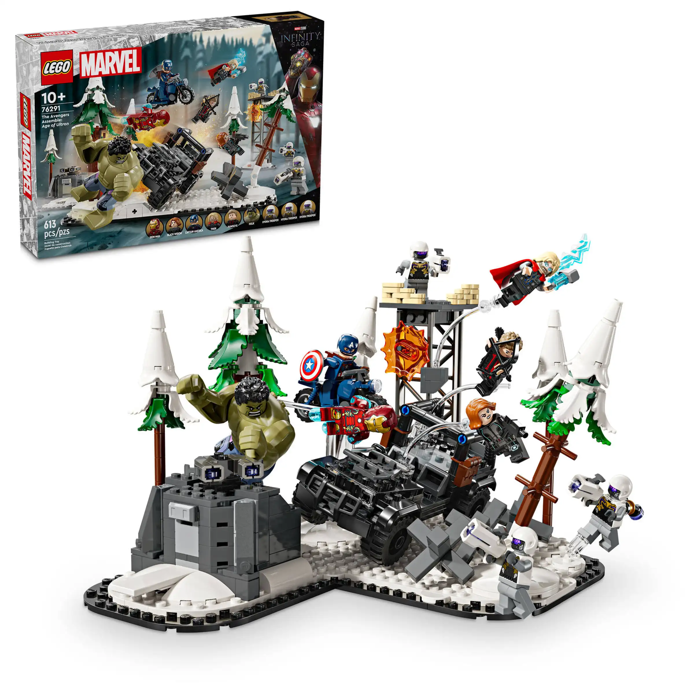 LEGO 76291 The Avengers Assemble: Age o.(สินค้าซื้อแล้วไม่รับเปลี่ยนคืน)