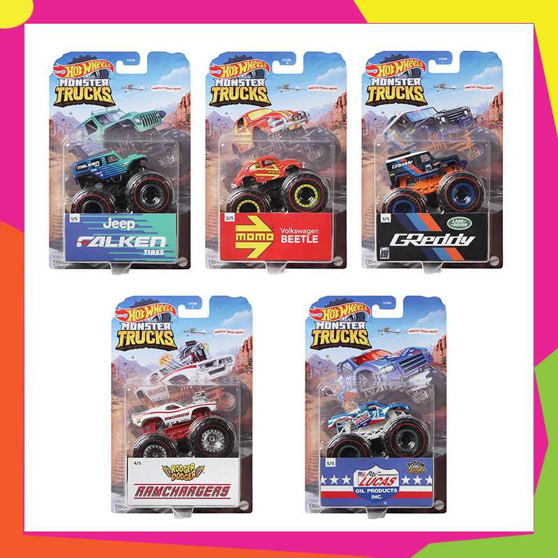 Hot Wheels Monster  Trucks  1:64 Themed Assortment (GXG96)