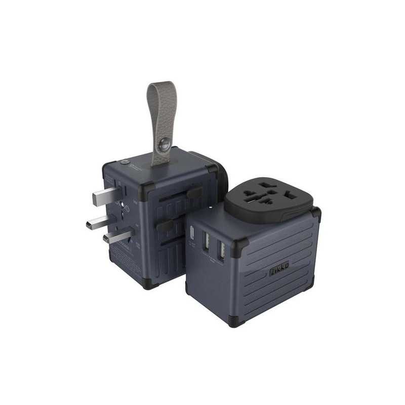 ZIKKO WORLDWIDE TRAVEL SMART ADAPTOR EX300 (BLACK)
