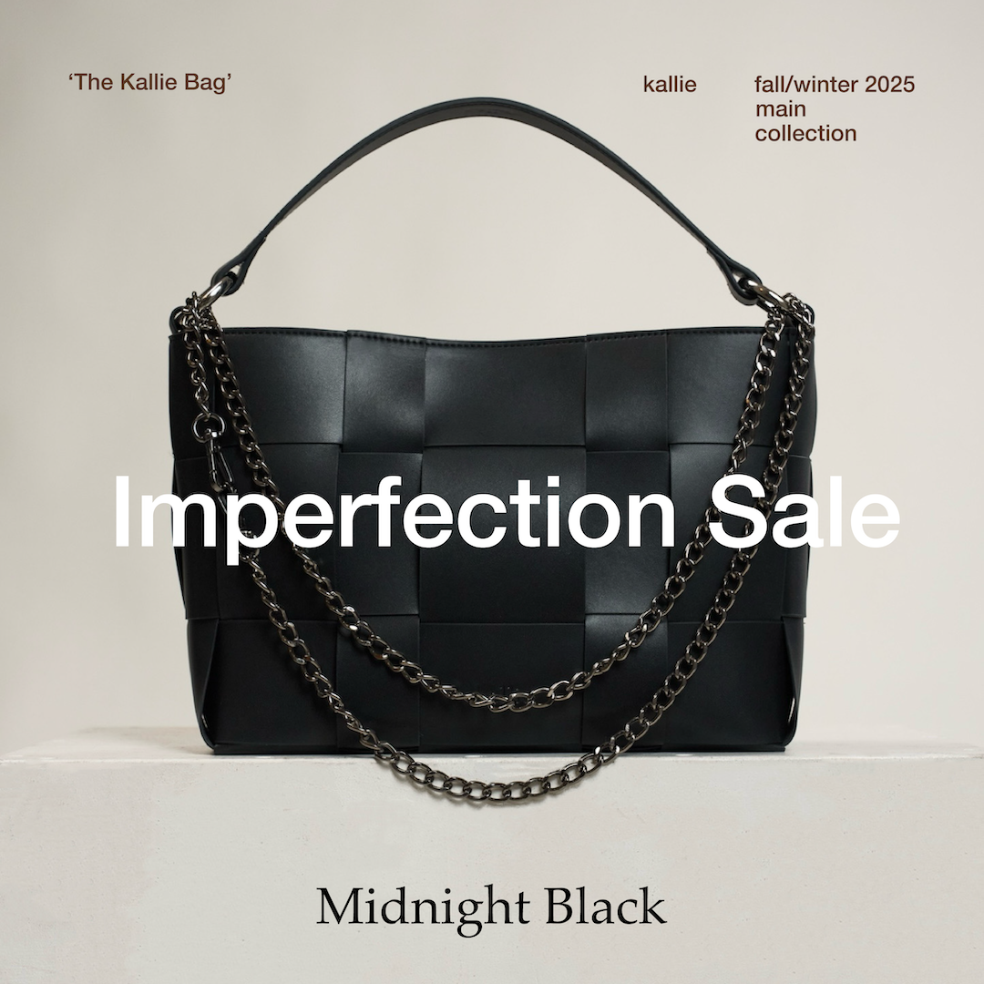 The Kallie Bag — Imperfection Sale (Midnight Black)