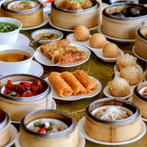 All you can eat dim sum lunch, Monday - Friday in June at Man Ho Restaurant
