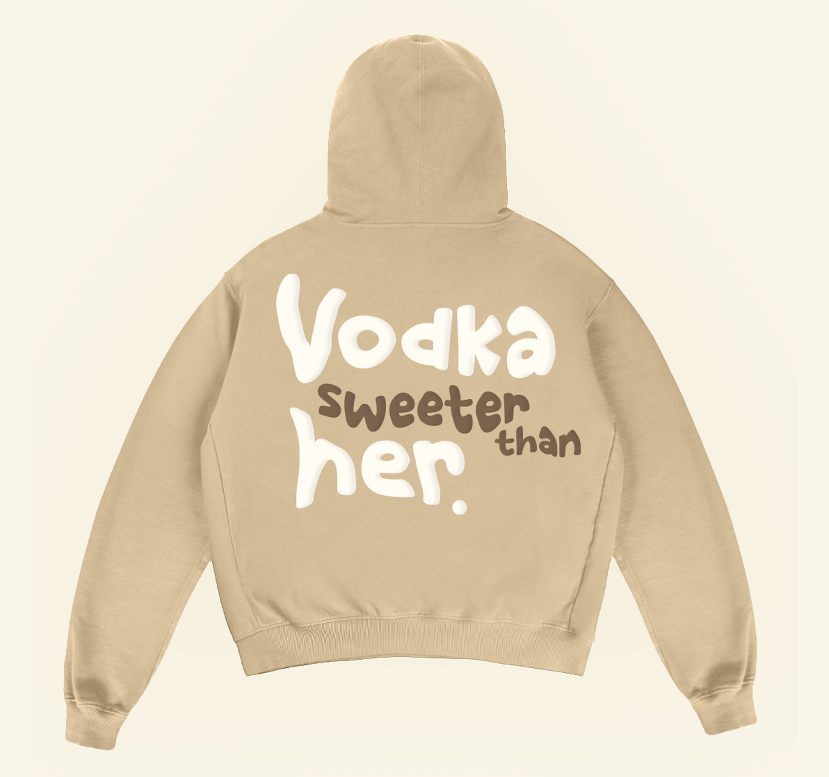 Vodka Beige Hoodie