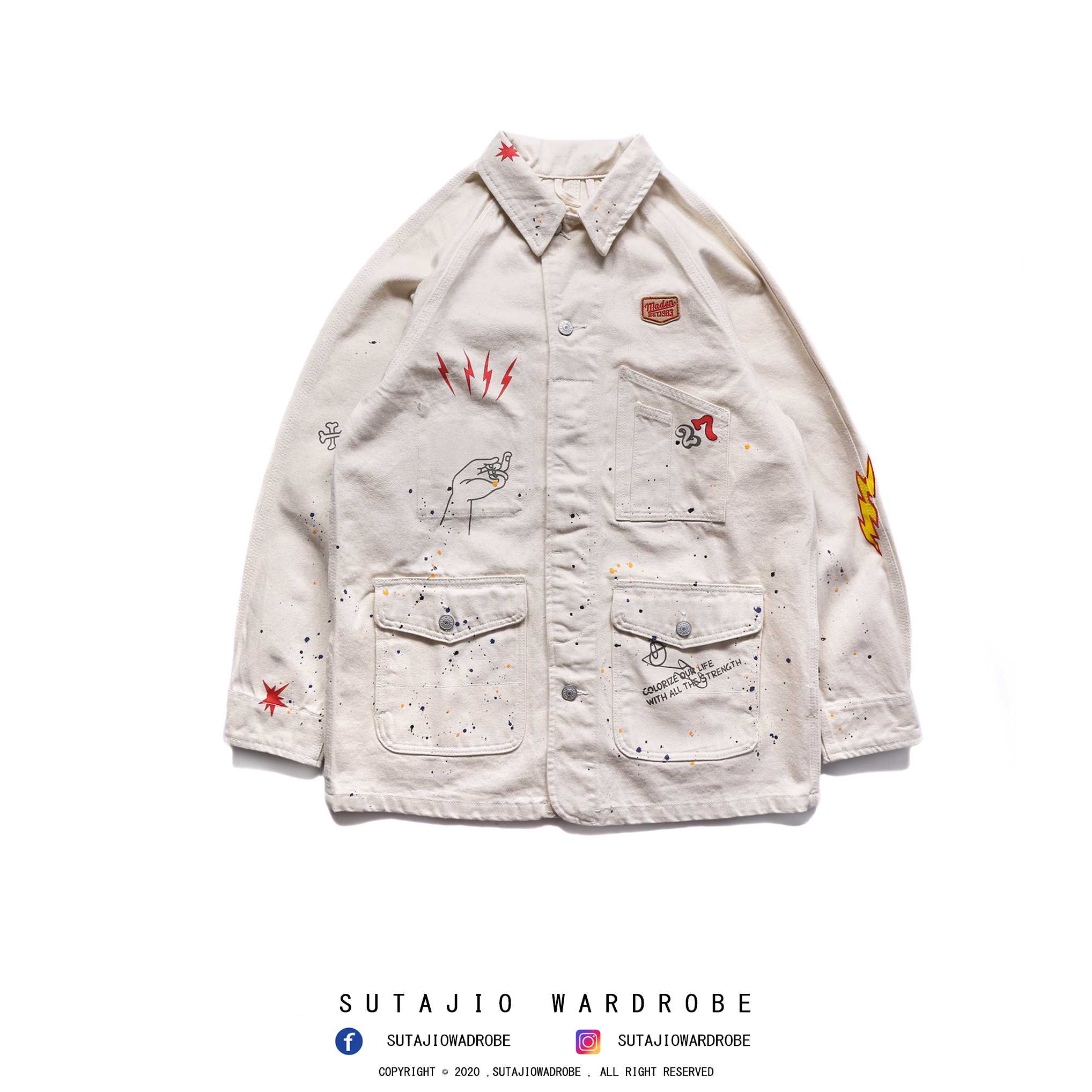 Maden Workwear Overprint Jacket