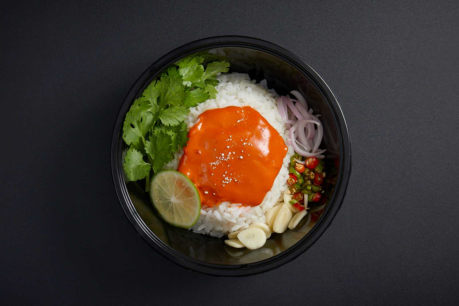 ข้าวยำมันกุ้งเยิ้ม