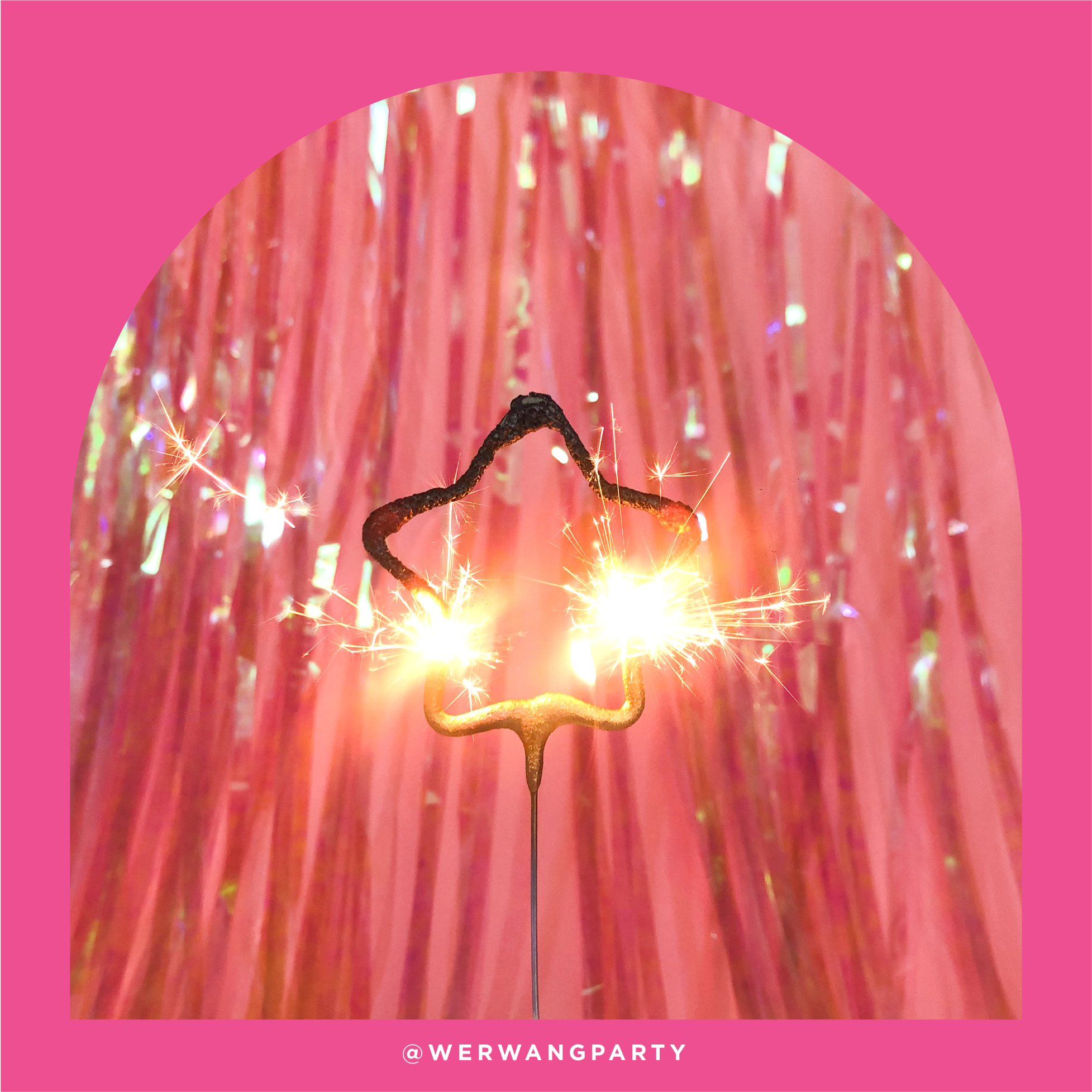 Star Sparkling Candle