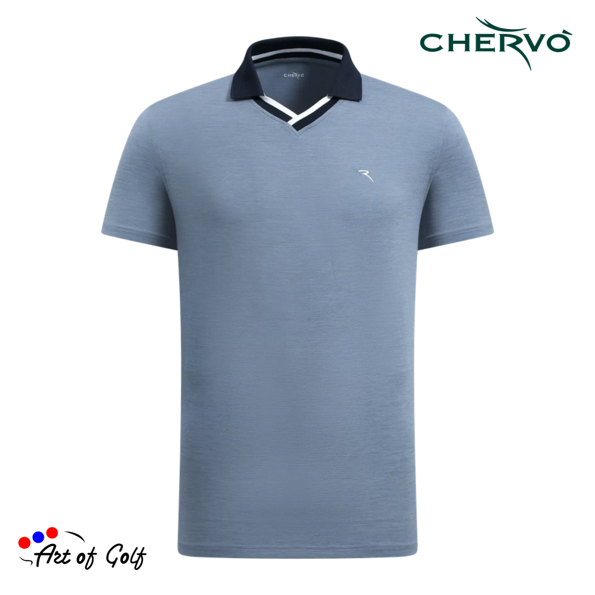 Chervò August Polo 025L - Men (Grey)