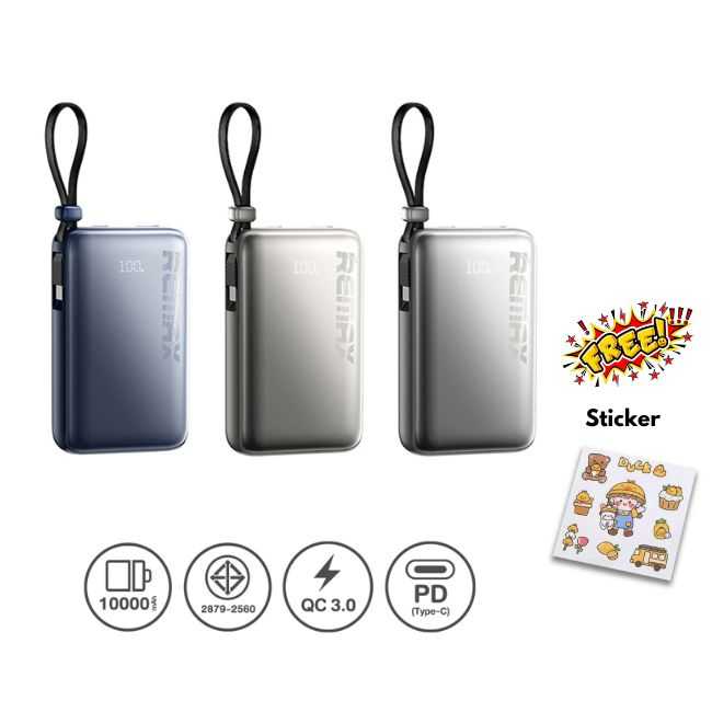 Power Bank 10000mAh (RPP-19) - แบตสำรอง Remax