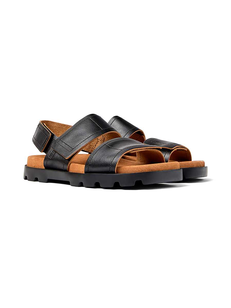 CAMPER รองเท้าแตะ ผู้ชาย รุ่น Brutus Sandal สีดำ ( SAN -  K100777-007 )