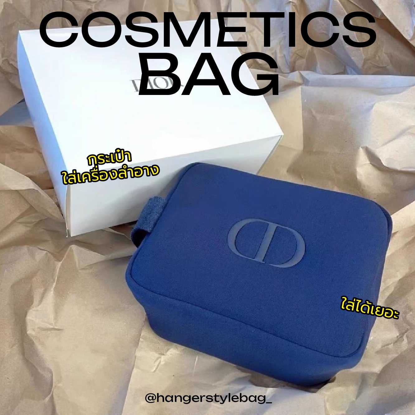 Cosmetics Bag (Blue)