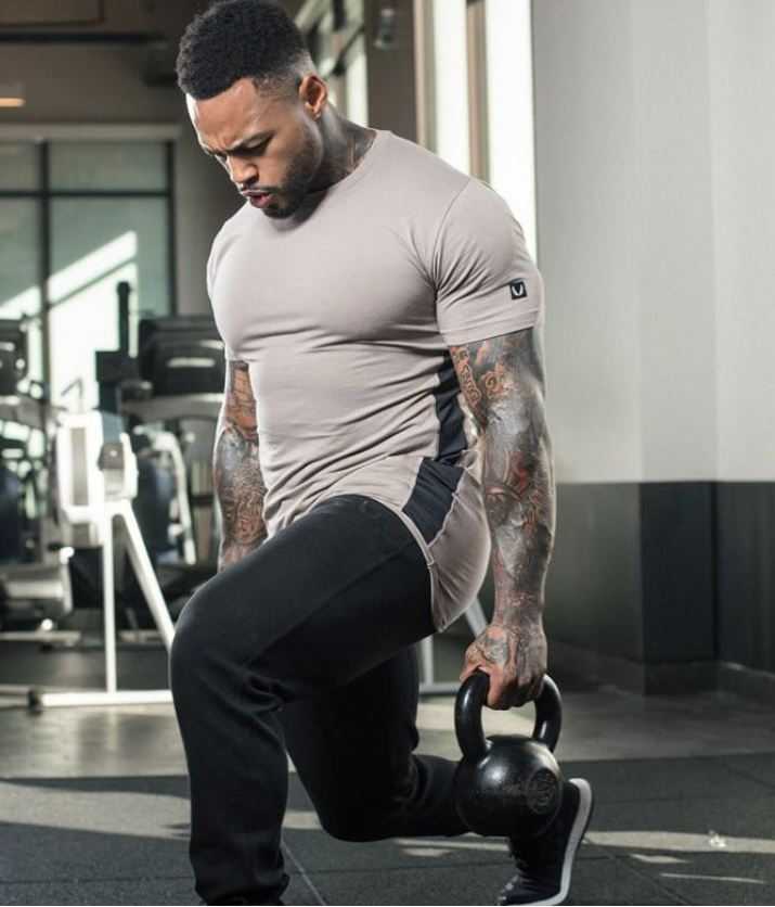 เสื้อแขนสั้น ASRV #3 / ผ้าคอตตอนยืด ใส่ได้ทั้งเที่ยว ออกกำลังกาย ผ้านิ่มใส่สบาย ระบายอากาศได้ดี