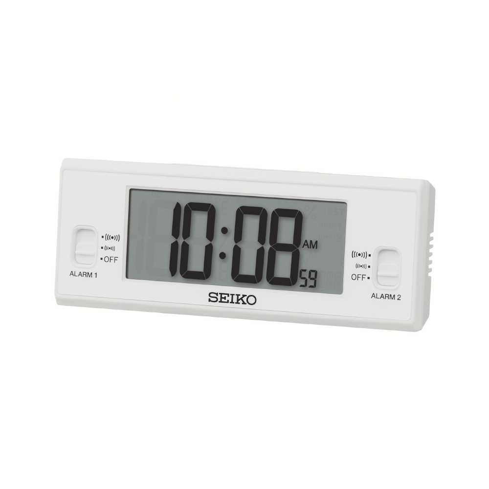 SEIKO CLOCKS นาฬิกาดิจิตอล รุ่น QHL093W ขนาด 1.8 x 4.8 นิ้ว