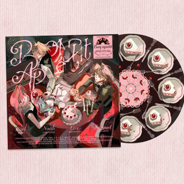 PRINT - vinyl & view master collection - bon appetit