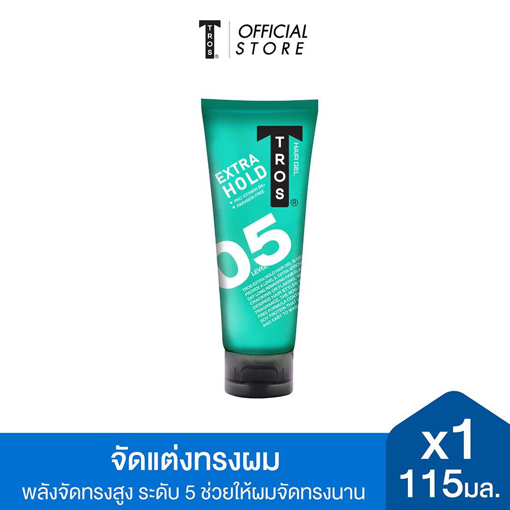 TROS ทรอส ผลิตภัณฑ์จัดแต่งทรงผม เอ็กซ์ตร้าโฮล์ด 115 มล.