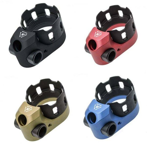 หูล็อกแกนท้าย ทรง SI หูช้าง GBB สำหรับใส่สะพายปืนQDได้ 3 จุด (SI-15)