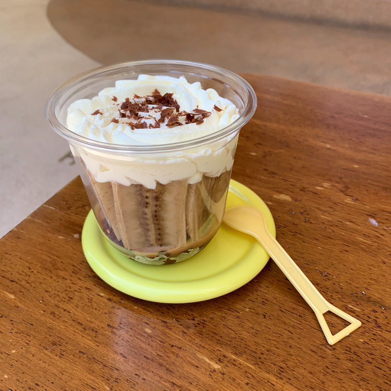 Banoffee pie in a cup 