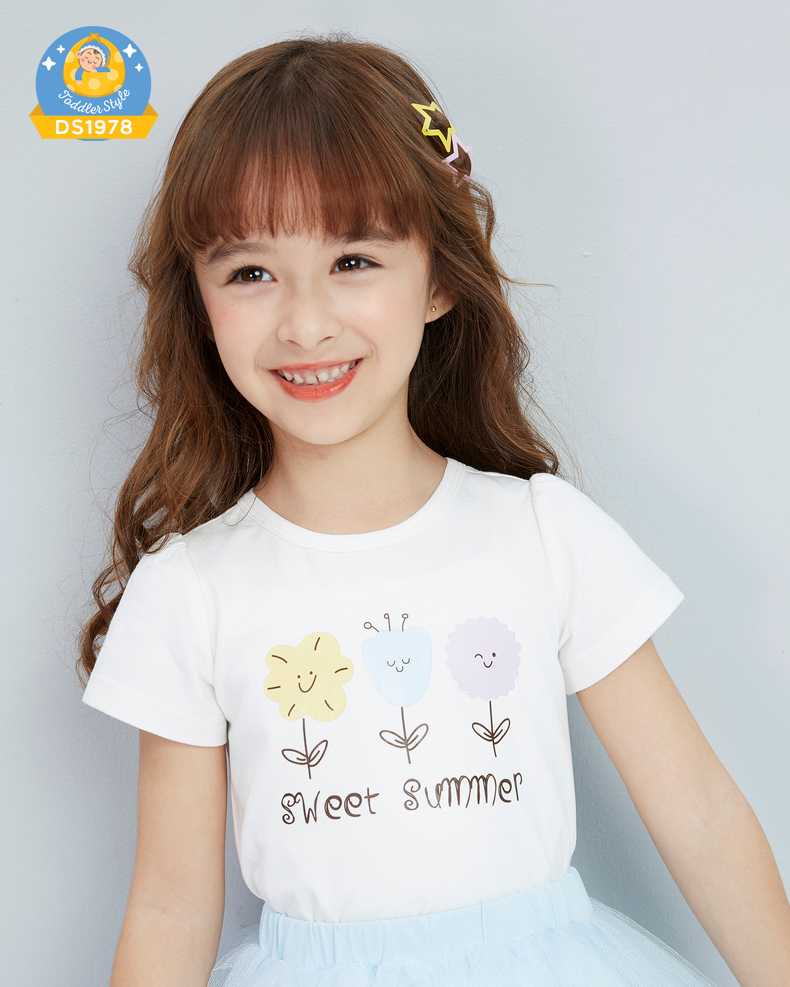(DS1978) เสื้อแขนสั้น (รอบอก 21 - 29 นิ้ว)