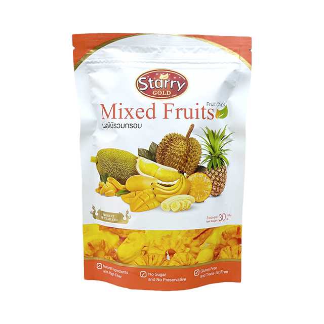 Starry Mixed Fruit Chips 30g
