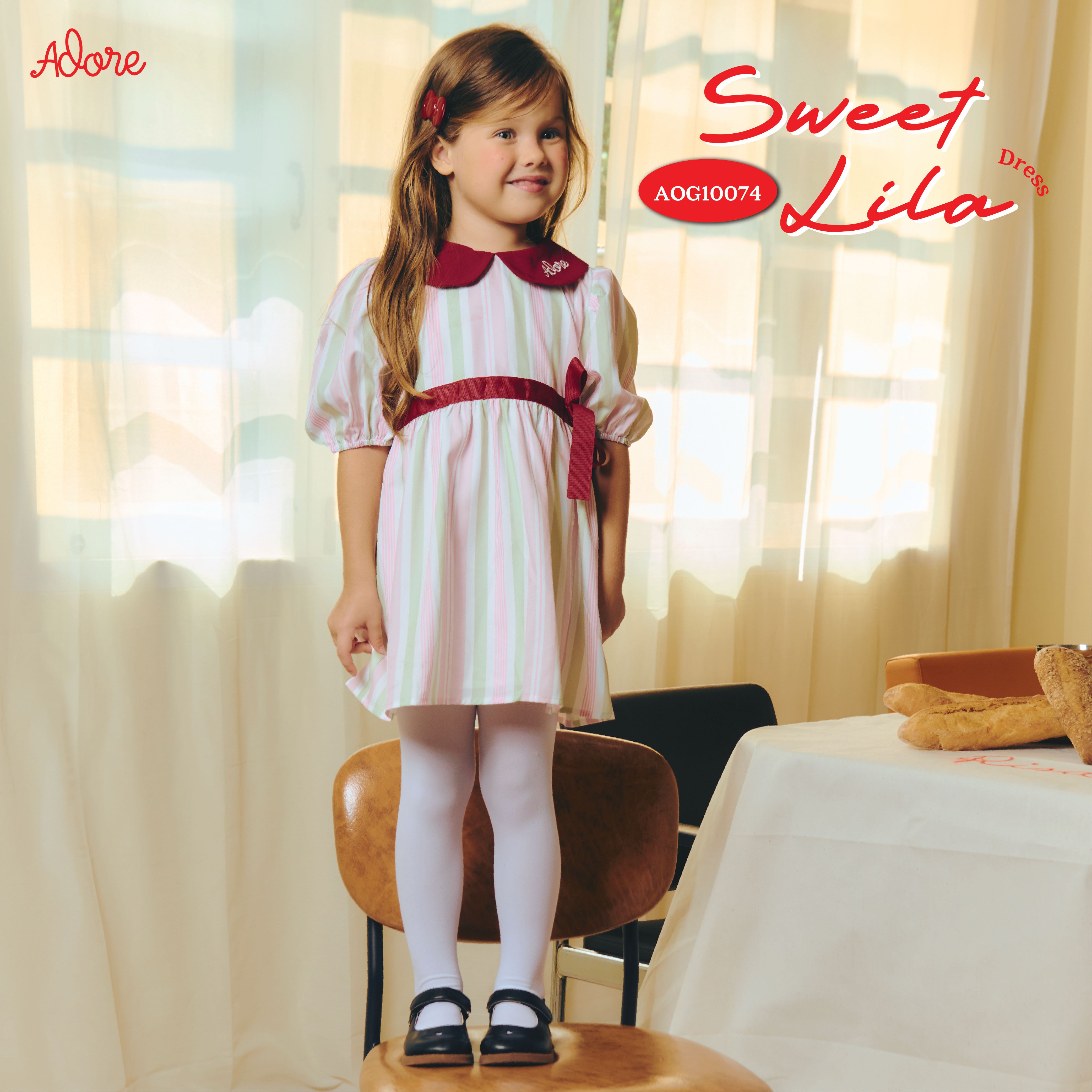 ADORE2112 AOG10074 : SWEET LILA DRESS