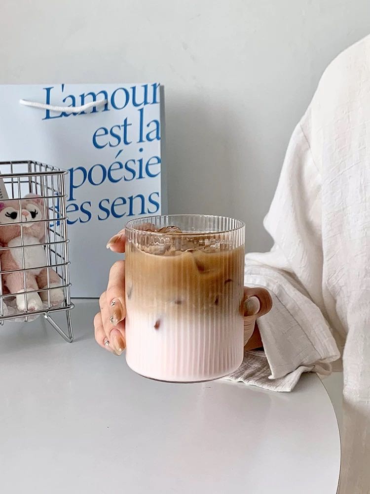 แก้วริ้ว normal Twinnies Decor