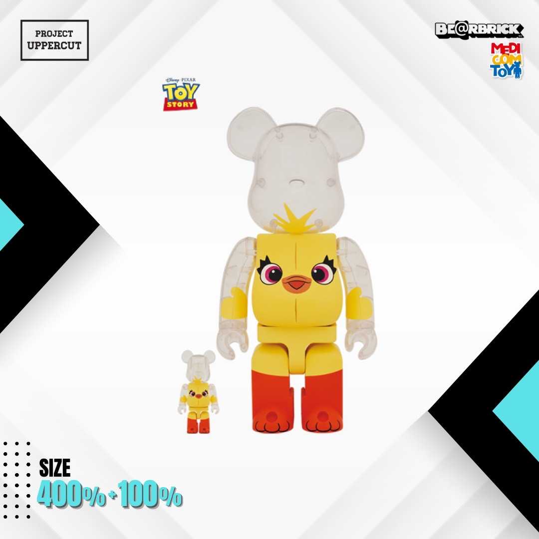 BE@RBRICK 400%+100% DISNEY/PIXAR - TOY STORY : Ducky [New]