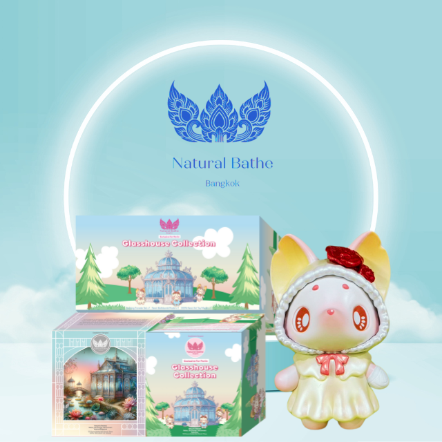 LAST CALL! Natural Bathe X Poriin Fenni Character on Debutante Collection Set (Yellow) 