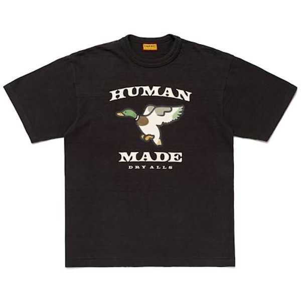 Human Made Fly Duck Black T-Shirt