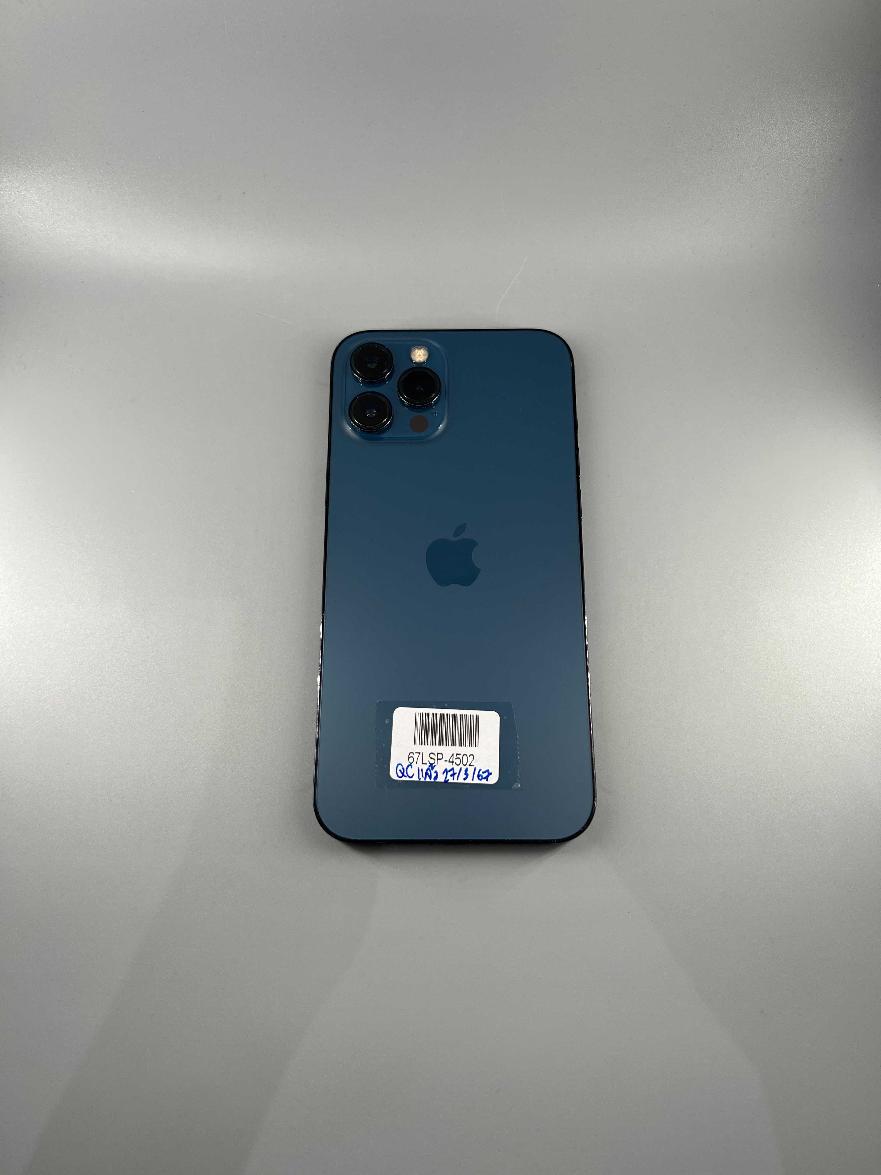 Used iPhone 12 Pro max 256gb Pacific Blue 67LSP-4502