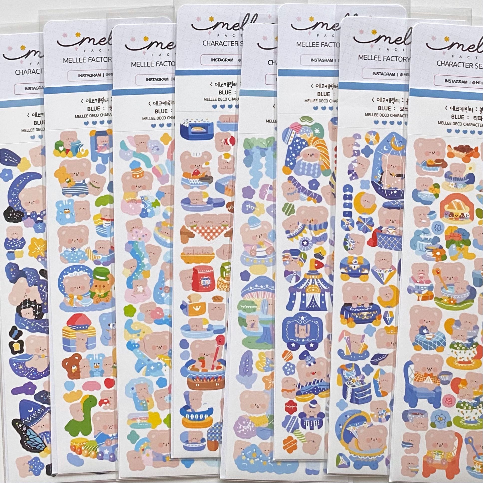 Mellee factory sticker pack (2 types)