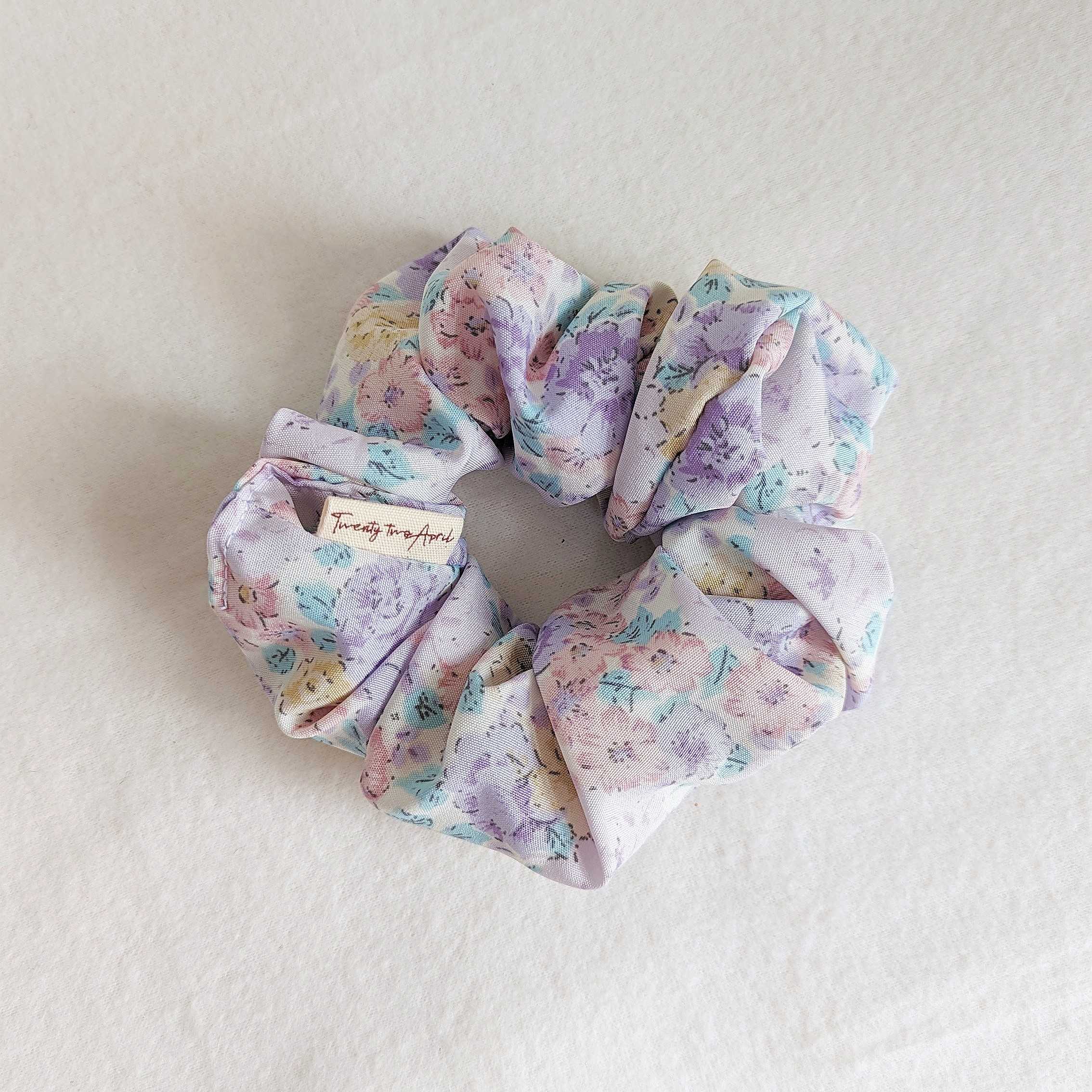 Flower Scrunchie ยางมัดผม (No.4)