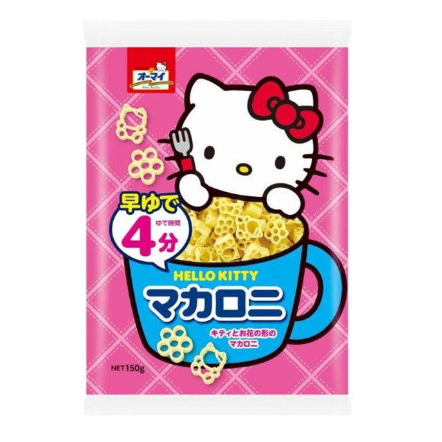 มักกะโรนีรูปHello Kitty จากญี่ปุ่น