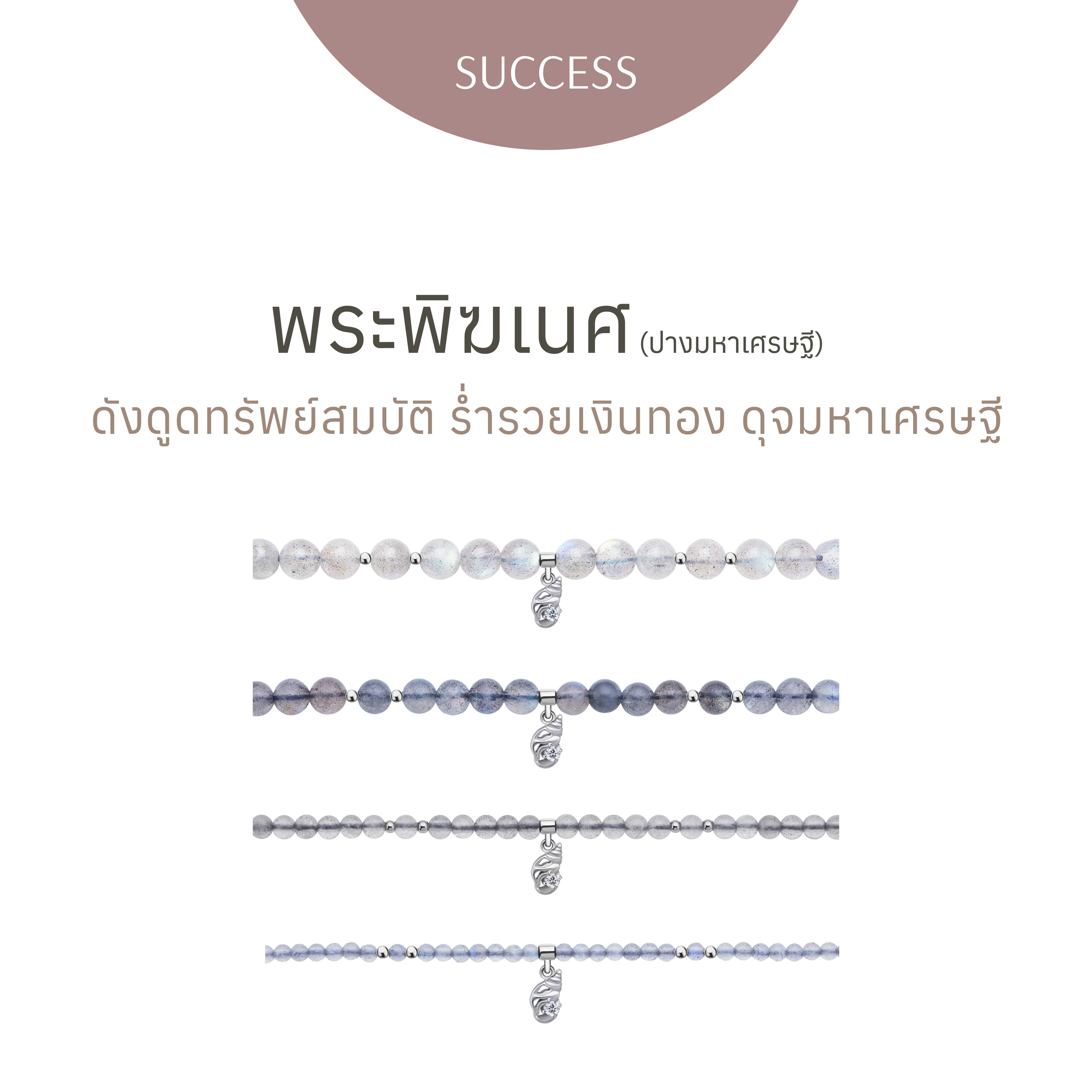 Ganesha Labradorite All-around Bracelet - สร้อยข้อมือ