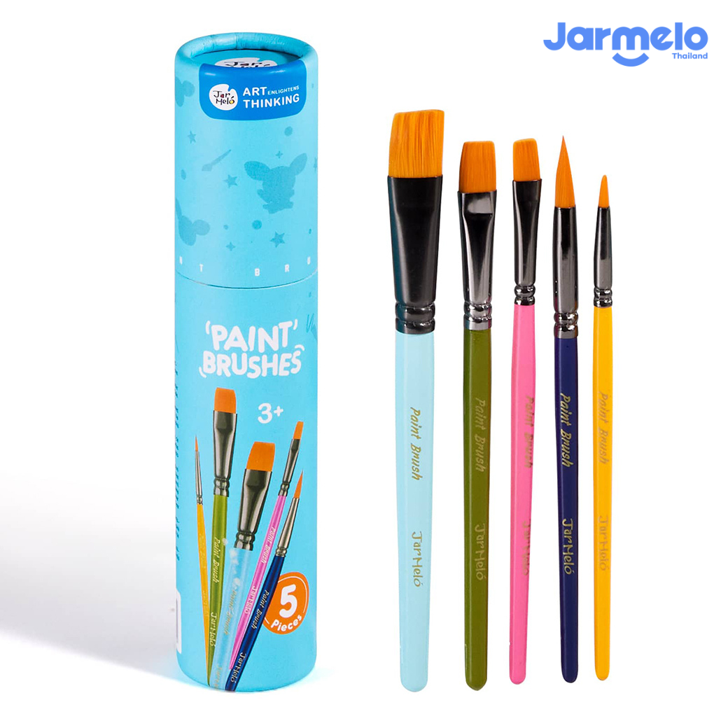 พู่กันแปรงระบายสี Joan Miro / Jar Melo Paint Brushes 5 Pieces