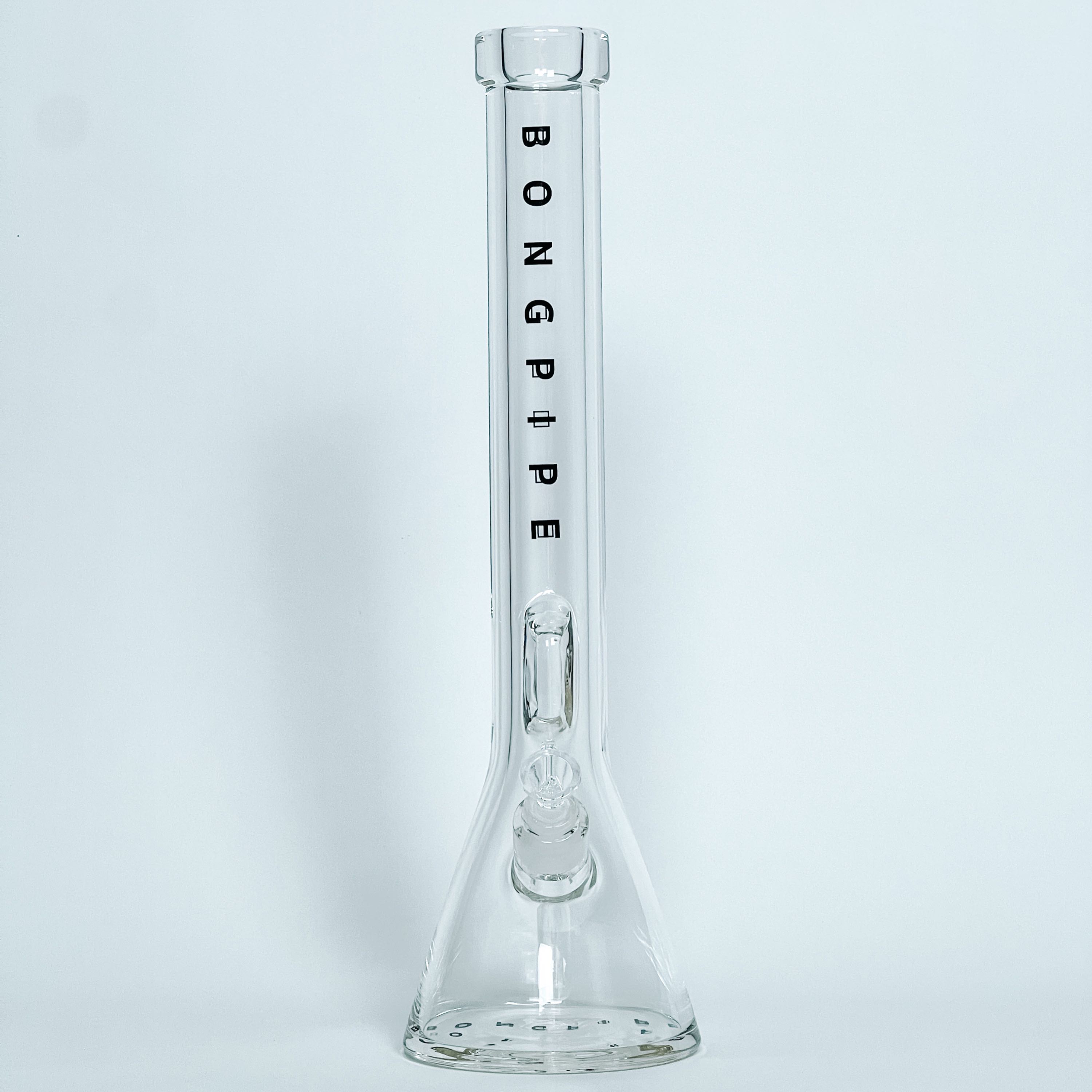 BONG PIPE 9mm Thick Glass Beaker Base Bong l 45 cm