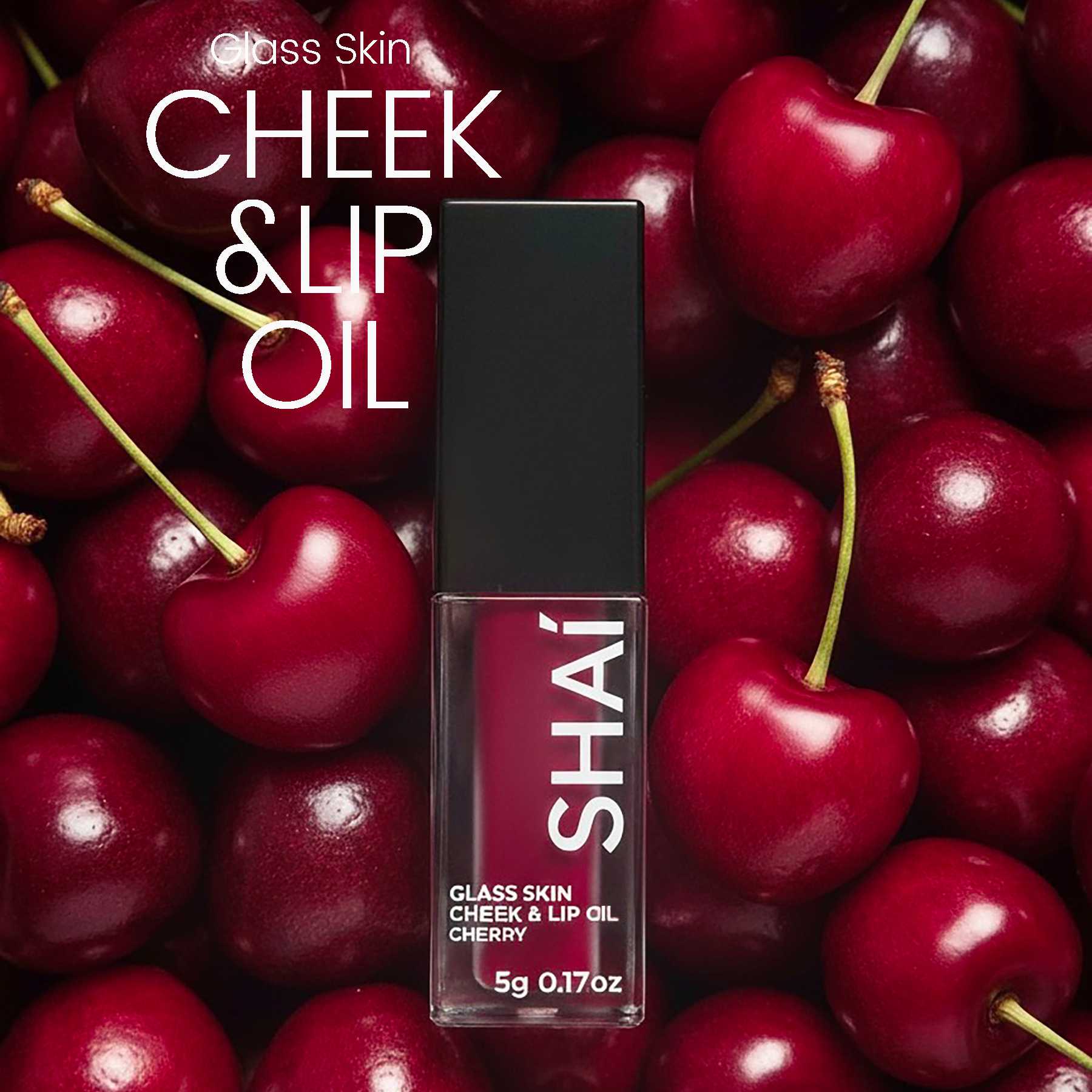 SHAI Glass Skin Cheek&Lip Oil ทินท์แก้มและปากเนื้อออยล์บำรุงผิวให้ชุ่มชื่น