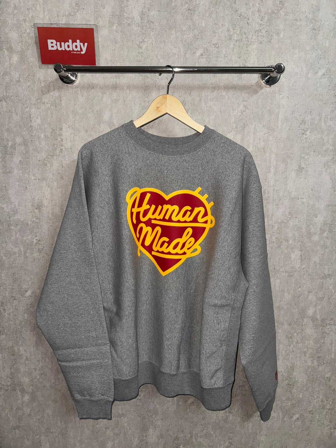 HUMANMADE HEAVYWEIGHT SWEATSHIRT (Gray)