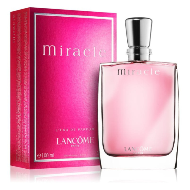 ( ไม่ป้าย )Lancome Miracle EDP 100 ml. กล่องซีล