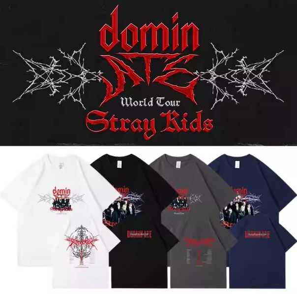 Pre-Order | เสื้อยืด StrayKids : 2024 World Tour dominATE