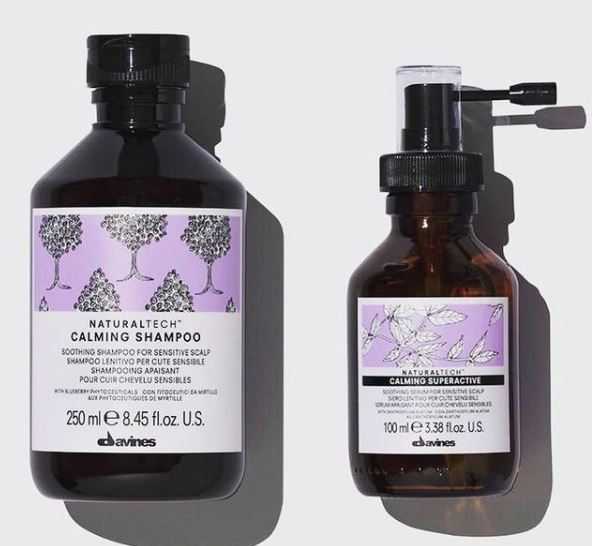 Davines CALMING SHAMPOO/SERUM 250 ml แชมพู/เซรั่ม เพื่อหนังศรีษะแพ้ง่าย