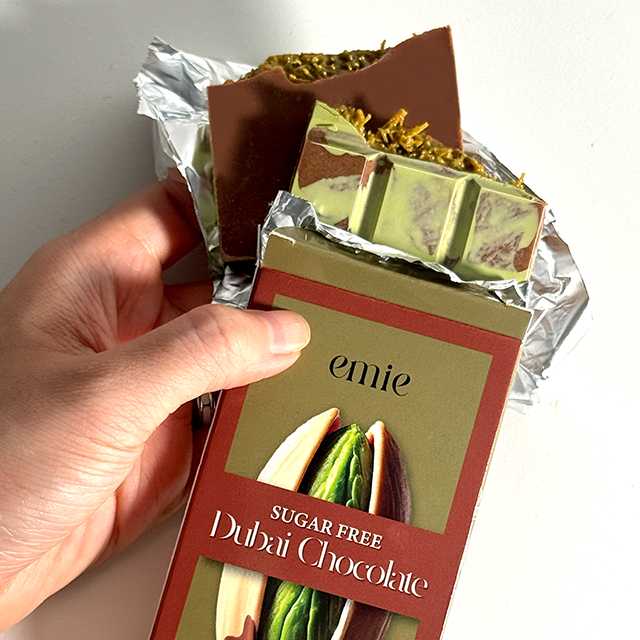 Sugar Free Dubai Chocolate (Milk)