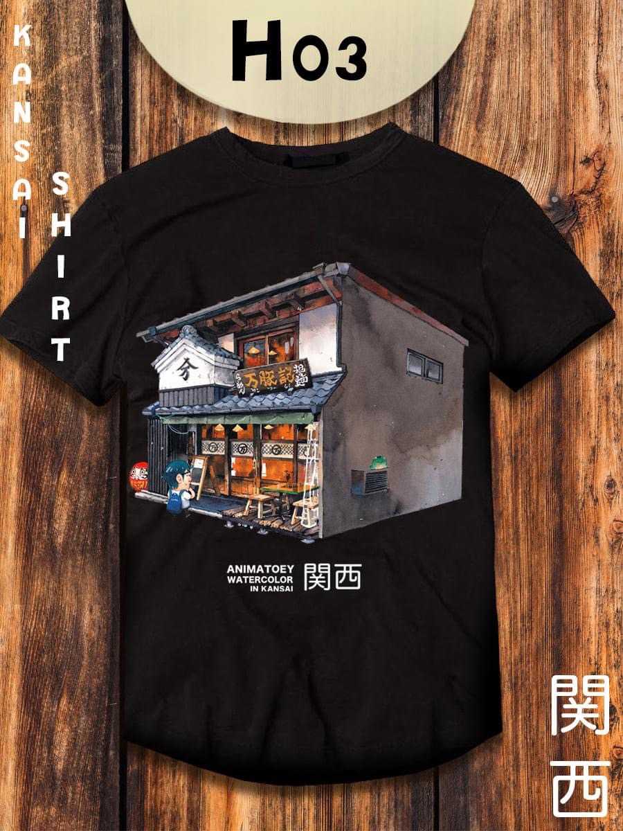 Kyoto House 03 ⚫️ เสื้อสีดำ Collection 'บ้าน Kansai'