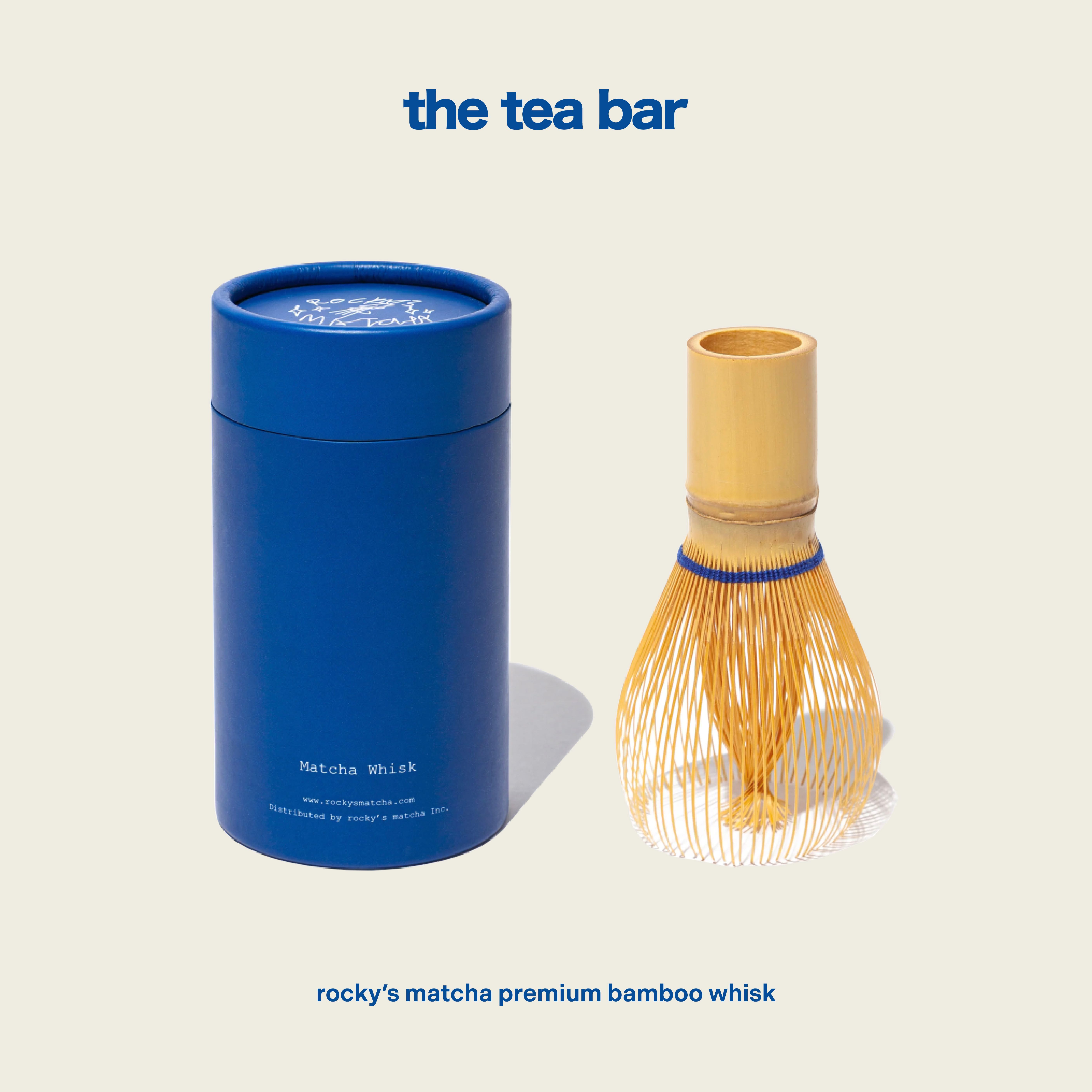 ROCKY’S MATCHA premium bamboo whisk 