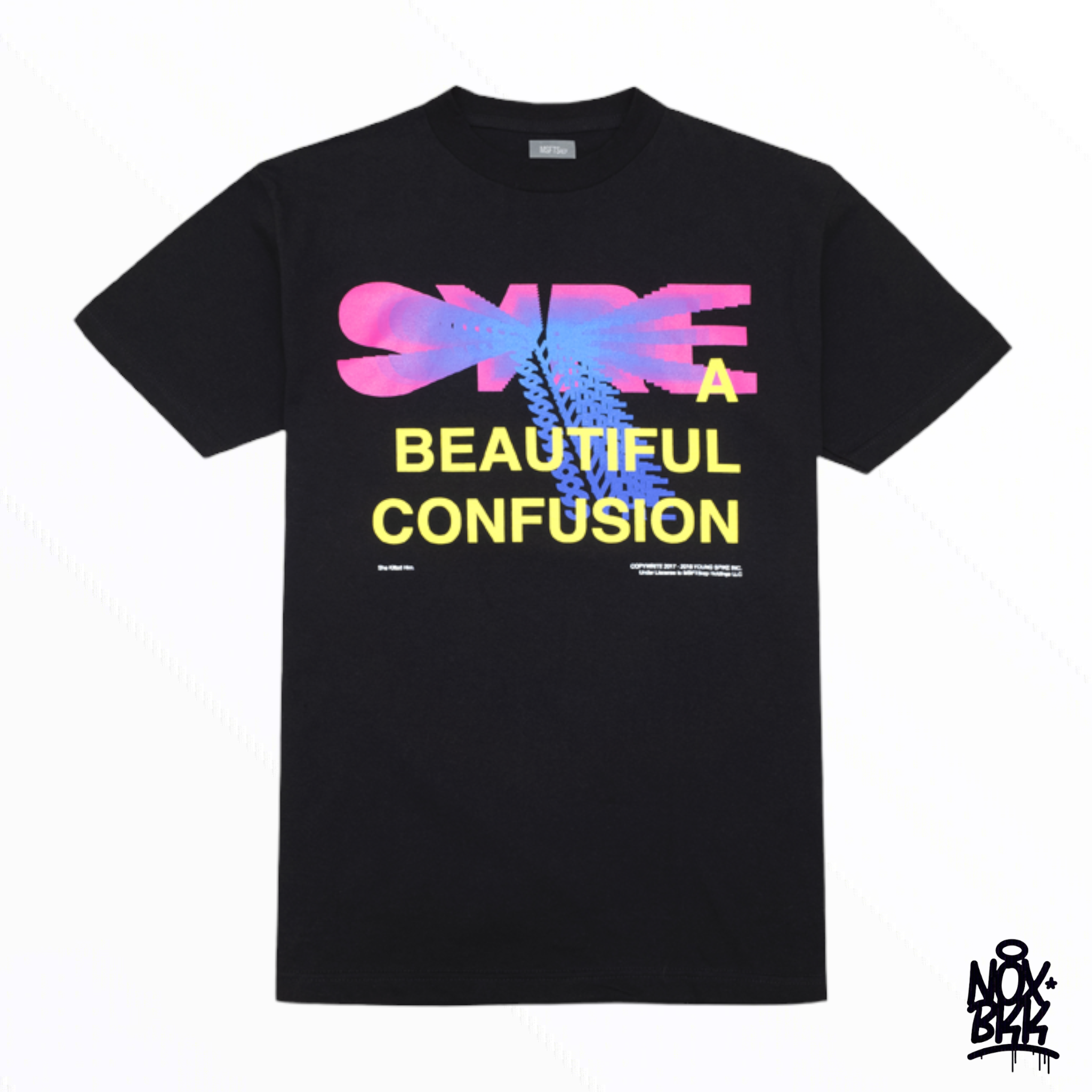 SYRE TOUR T-SHIRT, BLACK